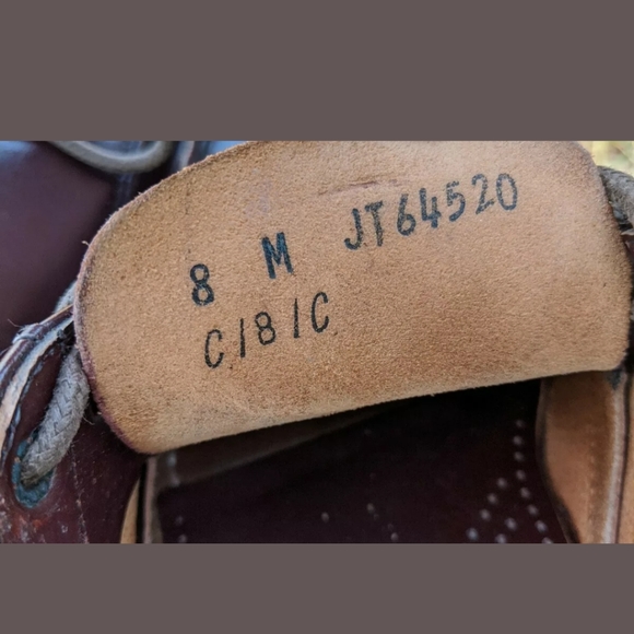 Church's England Burgundy Leather Deck Mocassins - Picture 7 of 8